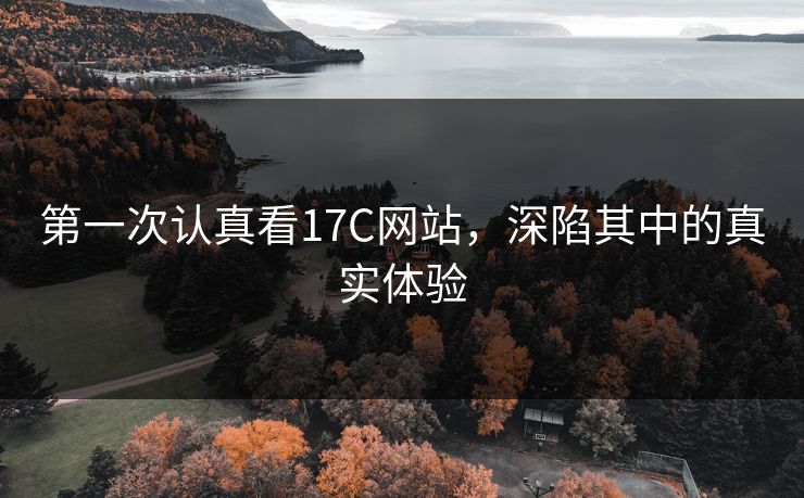 第一次认真看17C网站，深陷其中的真实体验